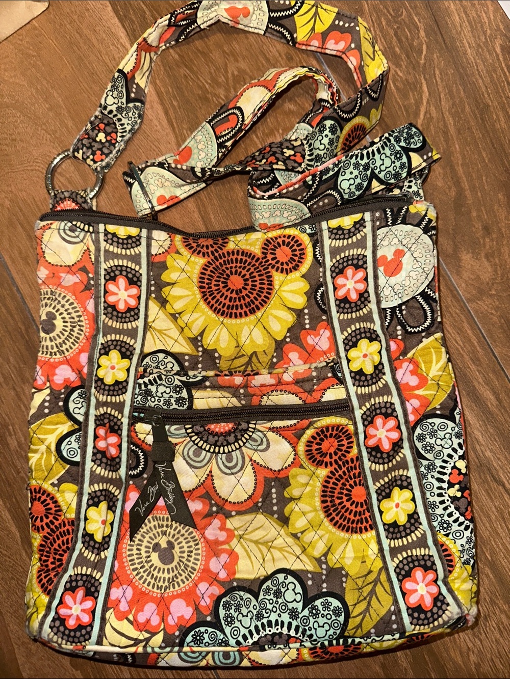 Vera Bradley Disney Perfect Petals Crossbody Bag